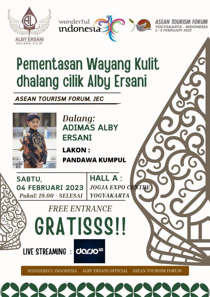 dek Dalang Cilik Alby Ersani dhalang cilik asetnya indonesia kota YOGYAKARTA.
