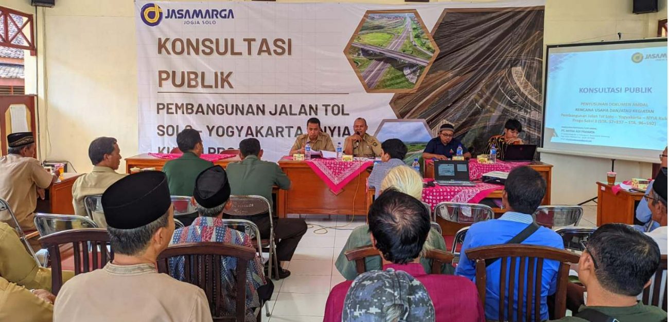 DLH Kulon Progo Gelar Konsultasi Publik Pembangunan Jalan Tol Solo-Jogja-YIA di Wilayah Kerja
