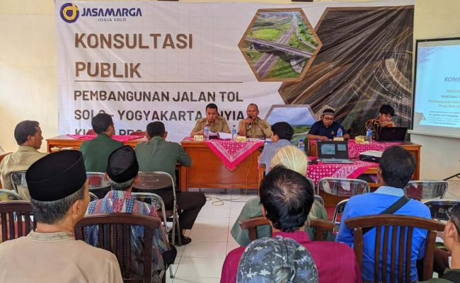 DLH Kulon Progo Gelar Konsultasi Publik Pembangunan Jalan Tol Solo-Jogja-YIA di Wilayah Kerja