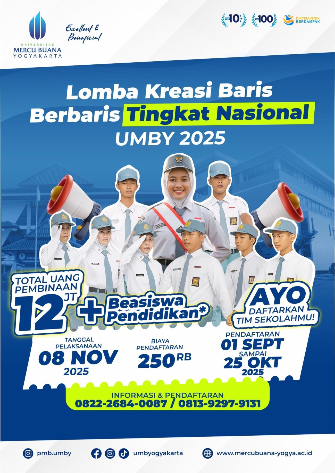 Agenda : LKBB SLTA Tingkat Nasional UMBY 2025