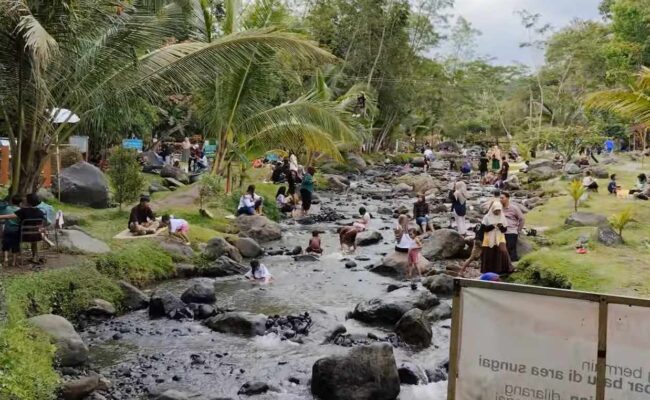 Masuk Sukarela, main sepuasnya di Wisata Alam Ledok Sambi Sleman, Alam Asri di Jogja